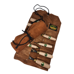 Acorn Natural Leather Tool Rolls