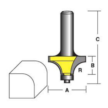 Econocut Rounding Over Router Bits