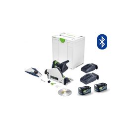 Festool TSC 55K 18V 160mm Cordless Plunge Saw 5.2Ah XL Set in Systainer (577113)