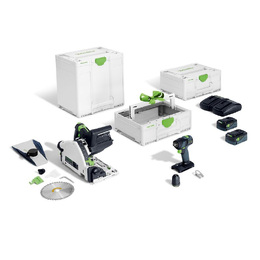 Festool 18V 2 Piece 5.0Ah Li-ion Universal Combination Kit (578505)