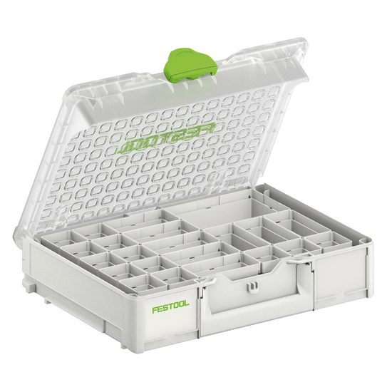 Festool Systainer3 Medium 89mm x 396mm 22 Compartment Organiser (204853)