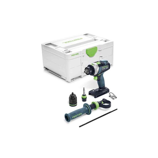 Festool TPC 18V Cordless 4 Speed Hammer Drill Basic in Systainer (575604)