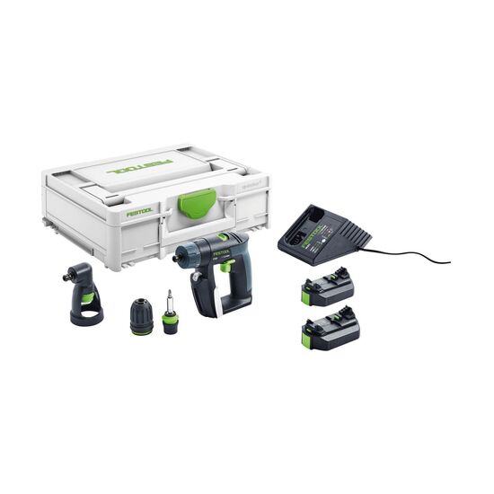 Festool CXS 10.8V Mini Cordless Drill 2.6Ah Set in Systainer (576097)