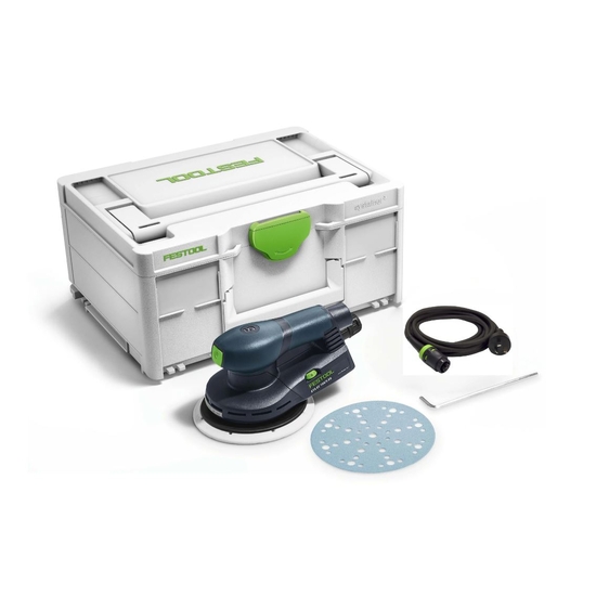 Festool ETS EC 150mm Brushless 5mm Random Orbital Sander Plus (576333)